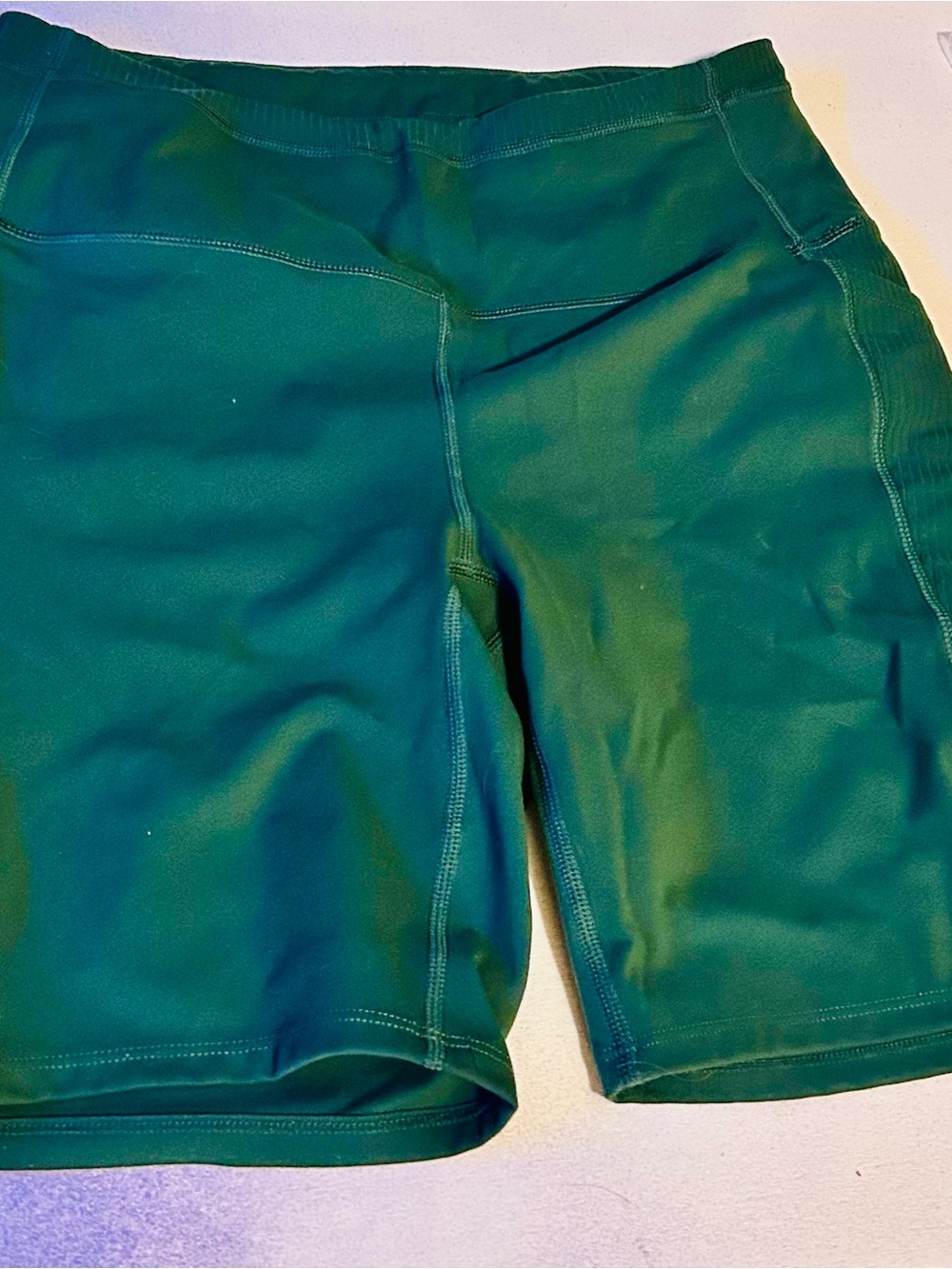 Mondetta Deep Green Bike Shorts